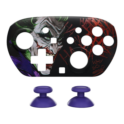 eXtremeRate Nintendo Switch 2 Proコントローラー対応DIY交換用フェイスプレートシェル【ピエロHAHAHA】