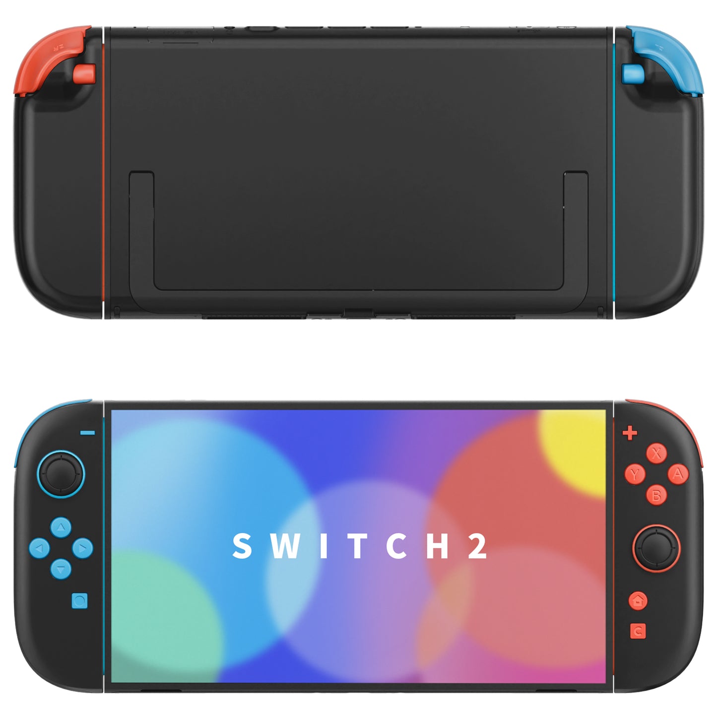 eXtremeRate Nintendo Switch 2ジョイコン対応交換フルセットボタン【ルー&オレンジ】