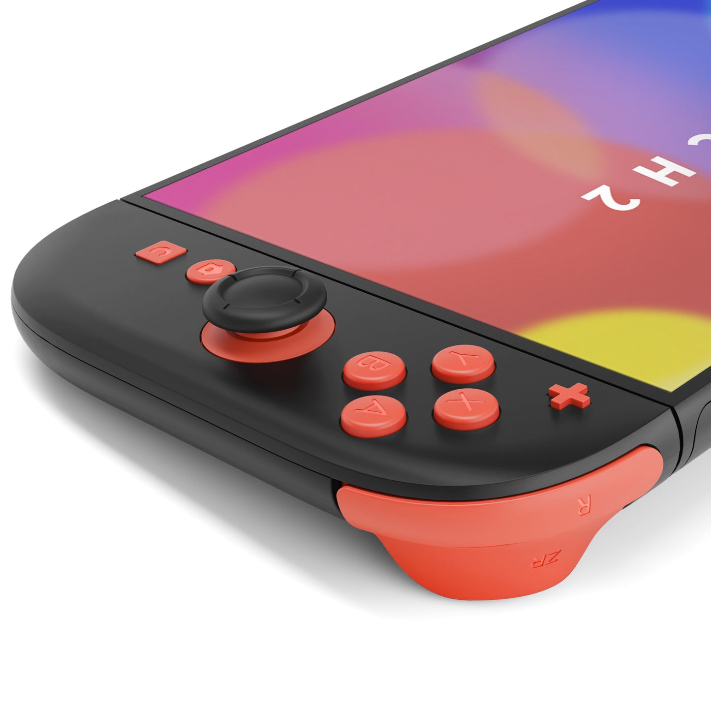 eXtremeRate Nintendo Switch 2ジョイコン対応交換フルセットボタン【ルー&オレンジ】