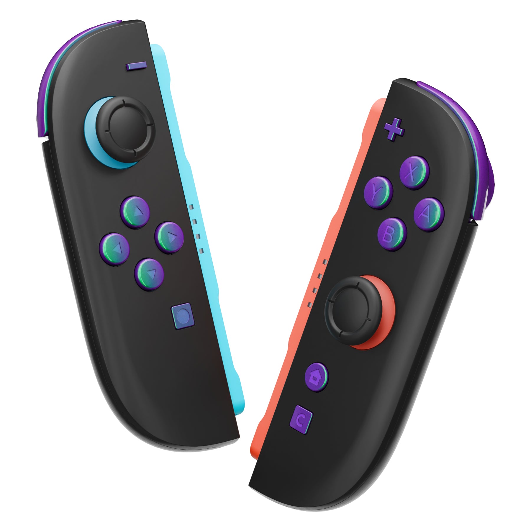 eXtremeRate Nintendo Switch 2 Joy-Con Replacement Button Set