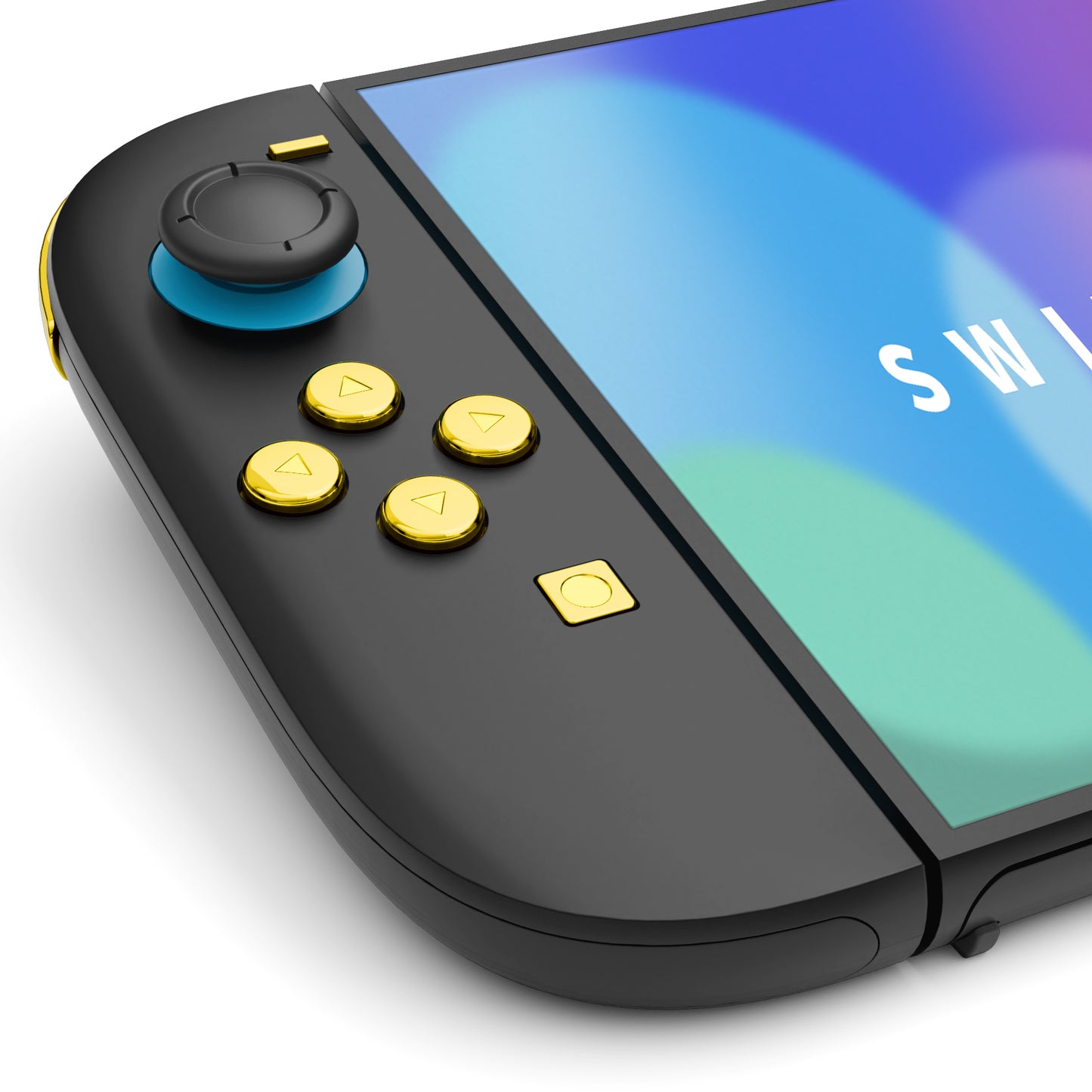 eXtremeRate Nintendo Switch 2ジョイコン対応交換フルセットボタン【クロムゴールド】