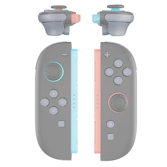 eXtremeRate Nintendo Switch 2ジョイコン対応交換フルセットボタン【ニューホープグレイ】