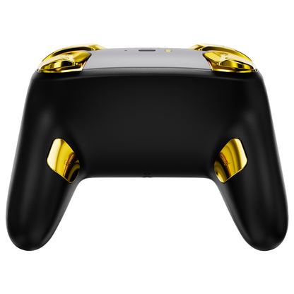 eXtremeRate Nintendo Switch 2 Proコントローラー用DIY交換フルセットボタン【クロムゴールド】