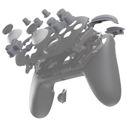 eXtremeRate Nintendo Switch 2 Proコントローラー用DIY交換フルセットボタン【グレー】