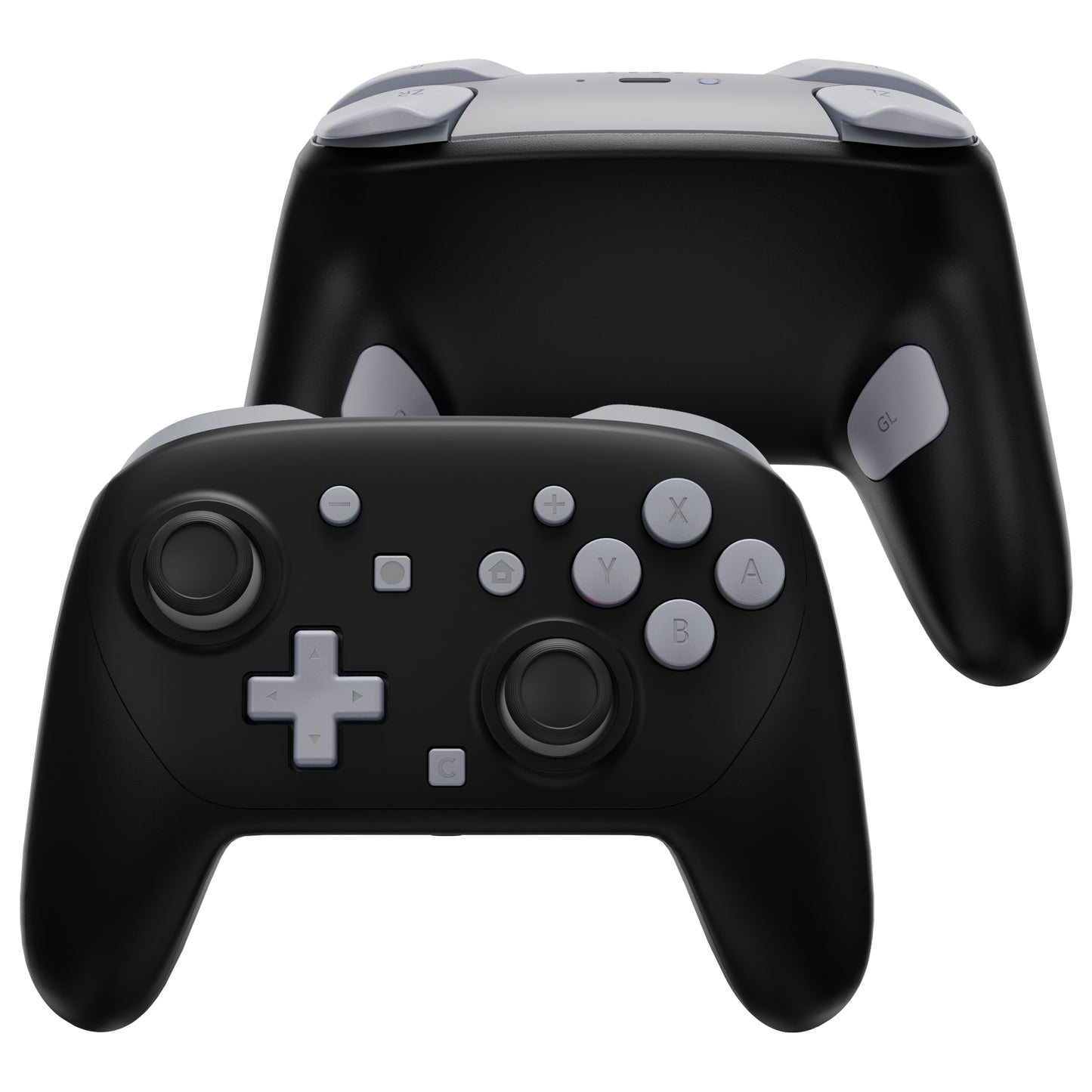 eXtremeRate Nintendo Switch 2 Proコントローラー用DIY交換フルセットボタン【グレー】