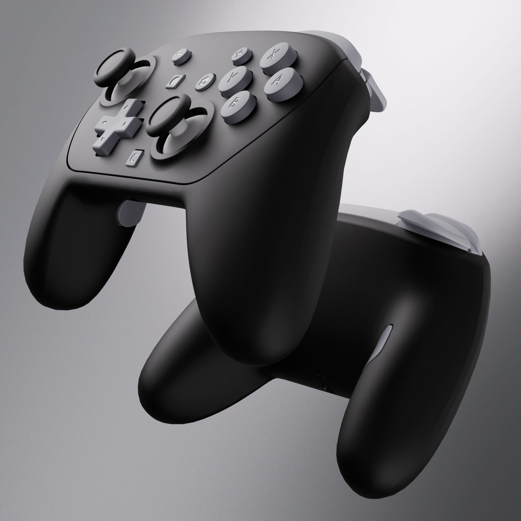 Nintendo Switch 本体 グレー カスタムボタン eXtremeRate Nintendo Switch 2 Proコントローラー用DIY交換フルセット