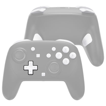 eXtremeRate Nintendo Switch 2 Proコントローラー用DIY交換フルセットボタン【ホワイト】