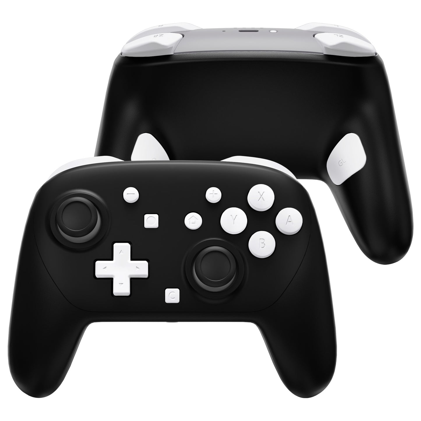 eXtremeRate Nintendo Switch 2 Proコントローラー用DIY交換フルセットボタン【ホワイト】