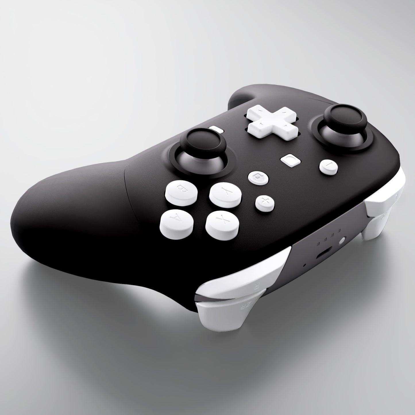 eXtremeRate Nintendo Switch 2 Proコントローラー用DIY交換フルセットボタン【ホワイト】