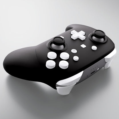 eXtremeRate Nintendo Switch 2 Proコントローラー用DIY交換フルセットボタン【ホワイト】