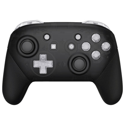 eXtremeRate Nintendo Switch Proコントローラー用DIY交換フルセットボタン【クリスタルクリア】