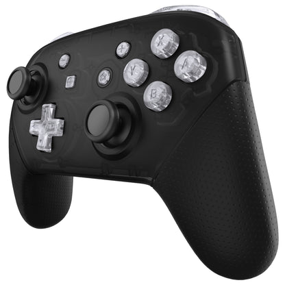 eXtremeRate Nintendo Switch Proコントローラー用DIY交換フルセットボタン【クリスタルクリア】