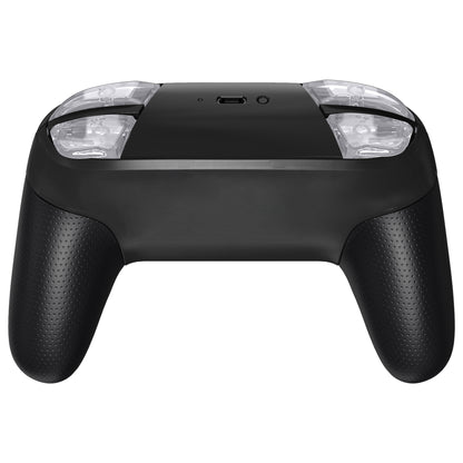 eXtremeRate Nintendo Switch Proコントローラー用DIY交換フルセットボタン【クリスタルクリア】