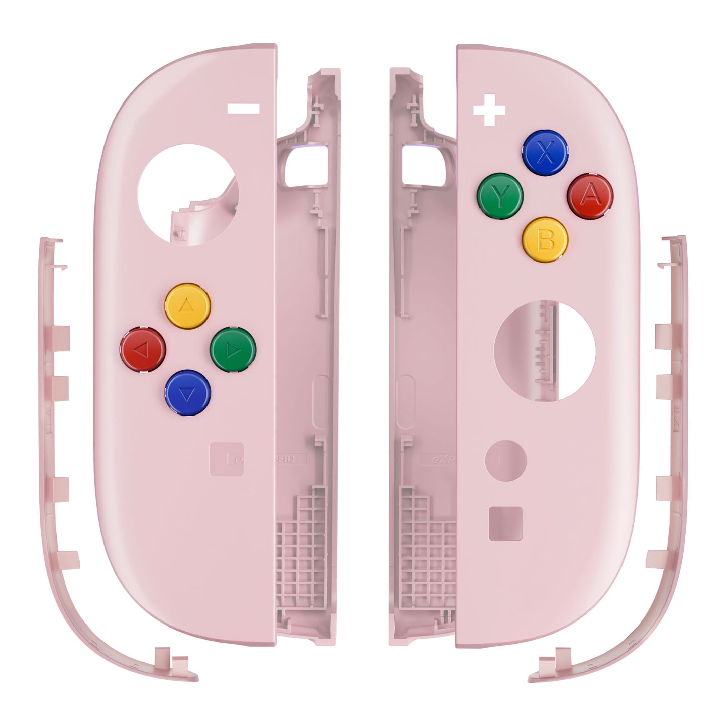 eXtremeRate Nintendo Switch 2対応ジョイコン交換フルセットシェルケース、ボタン付き - エッセンス版【チェリーブロッサムピンク】