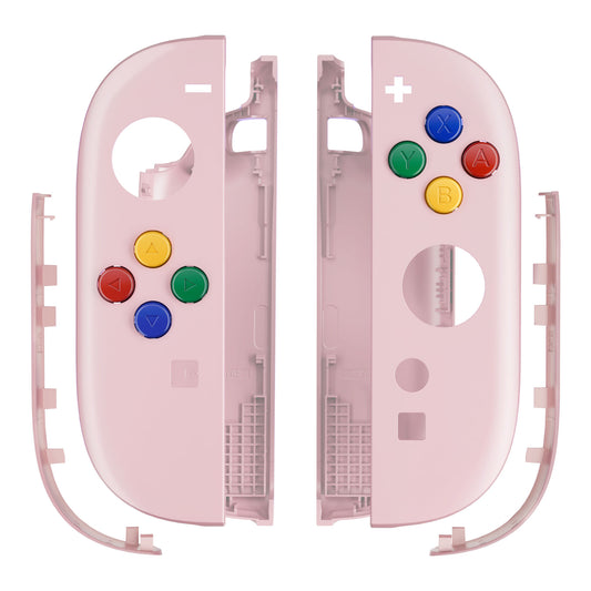 eXtremeRate Nintendo Switch 2対応ジョイコン交換フルセットシェルケース、ボタン付き - エッセンス版【チェリーブロッサムピンク】