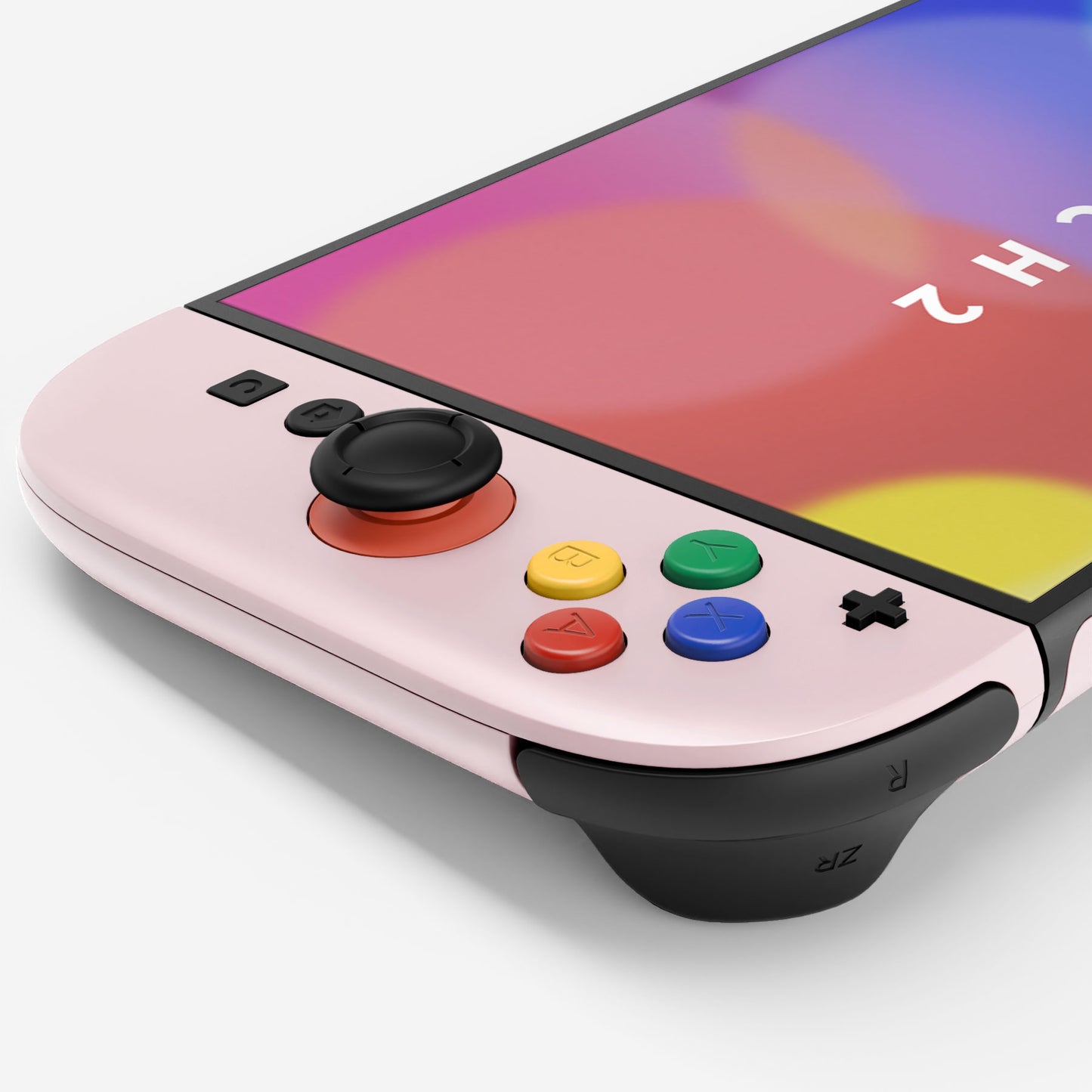 eXtremeRate Nintendo Switch 2対応ジョイコン交換フルセットシェルケース、ボタン付き - エッセンス版【チェリーブロッサムピンク】