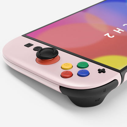 eXtremeRate Nintendo Switch 2対応ジョイコン交換フルセットシェルケース、ボタン付き - エッセンス版【チェリーブロッサムピンク】