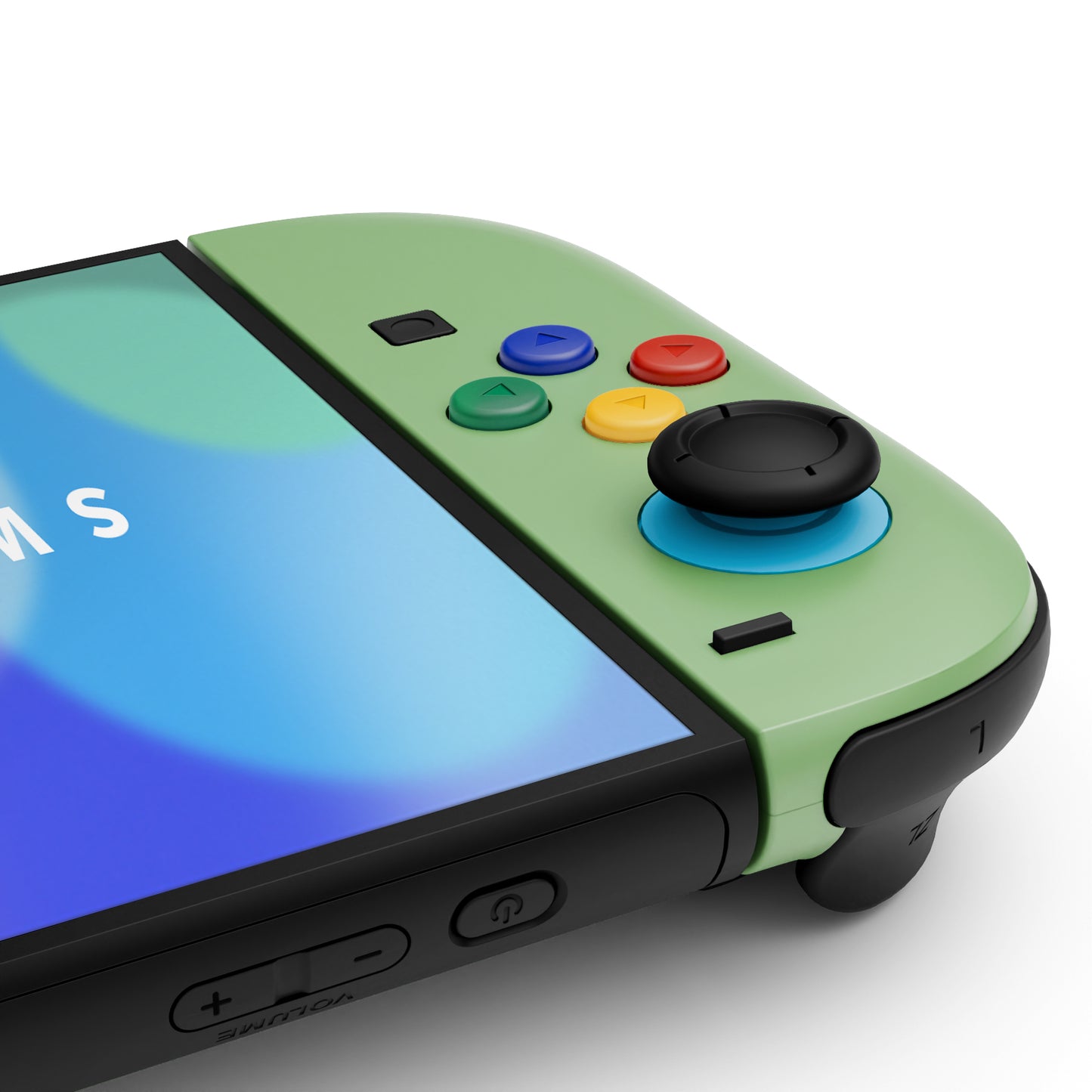 eXtremeRate Nintendo Switch 2対応ジョイコン交換フルセットシェルケース、ボタン付き - エッセンス版【抹茶グリーン】