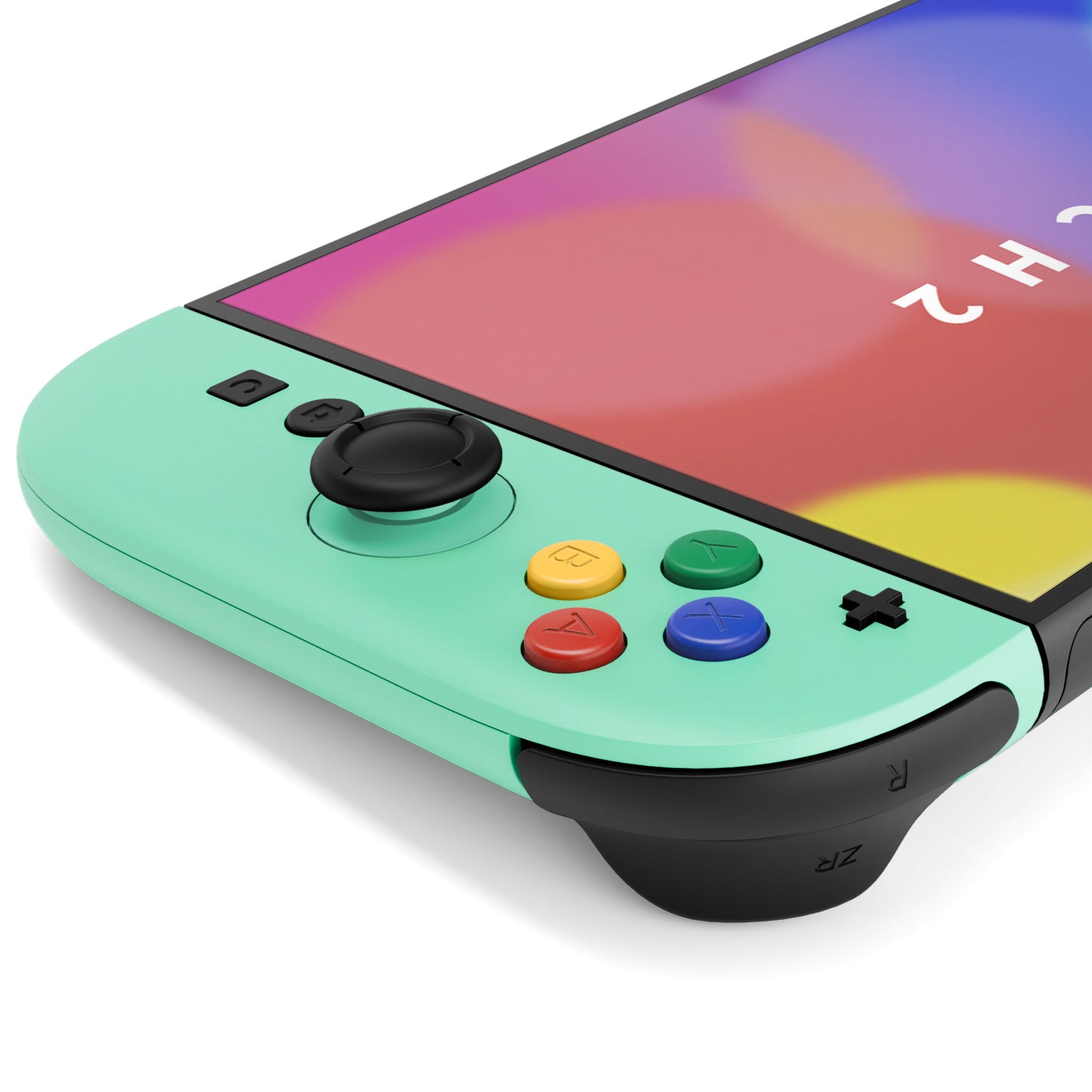 eXtremeRate Nintendo Switch 2 Joy-Con Replacement Shell Case with Buttons - Essence Edition [Blue & Orange]