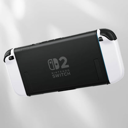 eXtremeRate Nintendo Switch 2対応ジョイコン交換フルセットシェルケース、ボタン付き - エッセンス版【ホワイト】
