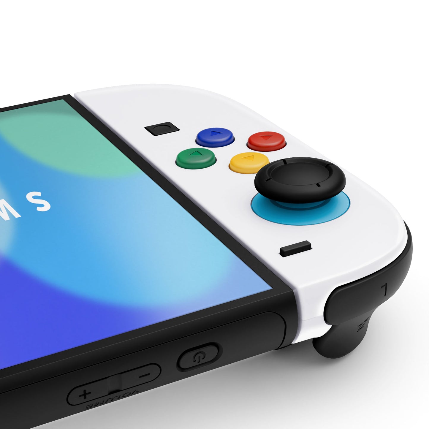 eXtremeRate Nintendo Switch 2対応ジョイコン交換フルセットシェルケース、ボタン付き - エッセンス版【ホワイト】