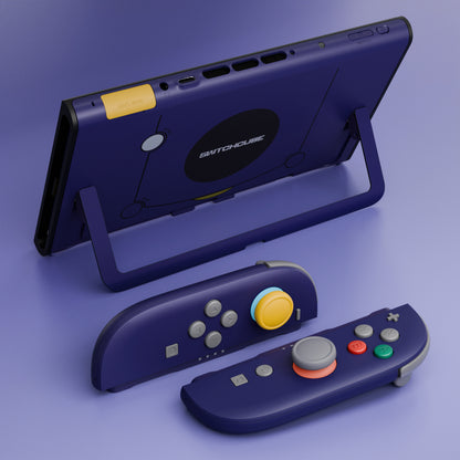 eXtremeRate Nintendo Switch 2対応交換フルセットシェル＆ボタン - デラックス版【クラシックNGCスタイル】