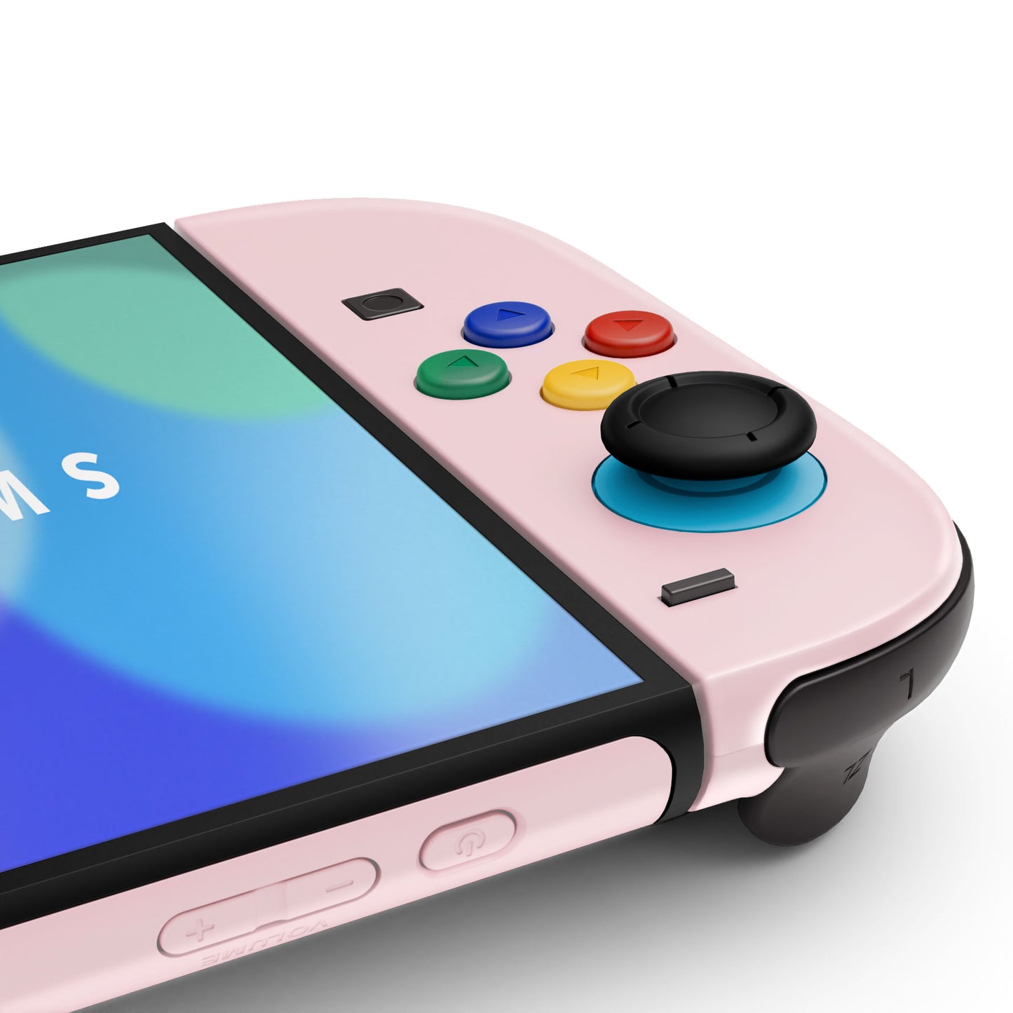 eXtremeRate Nintendo Switch 2対応交換フルセットシェル＆ボタン - デラックス版【チェリーブロッサムピンク】