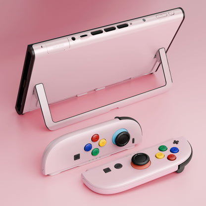 eXtremeRate Nintendo Switch 2対応交換フルセットシェル＆ボタン - デラックス版【チェリーブロッサムピンク】