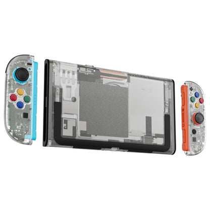 eXtremeRate Nintendo Switch 2対応交換フルセットシェル＆ボタン - デラックス版【暗闇で光る-グリーン】