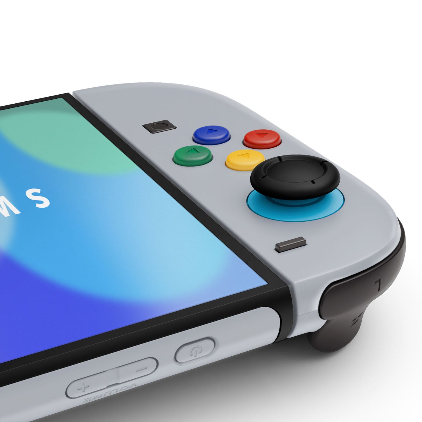 eXtremeRate Nintendo Switch 2対応交換フルセットシェル＆ボタン - デラックス版【ニューホープグレイ】