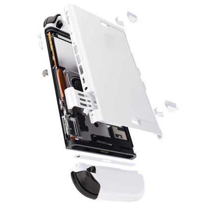 eXtremeRate Nintendo Switch 2対応交換フルセットシェル＆ボタン - デラックス版【ホワイト】