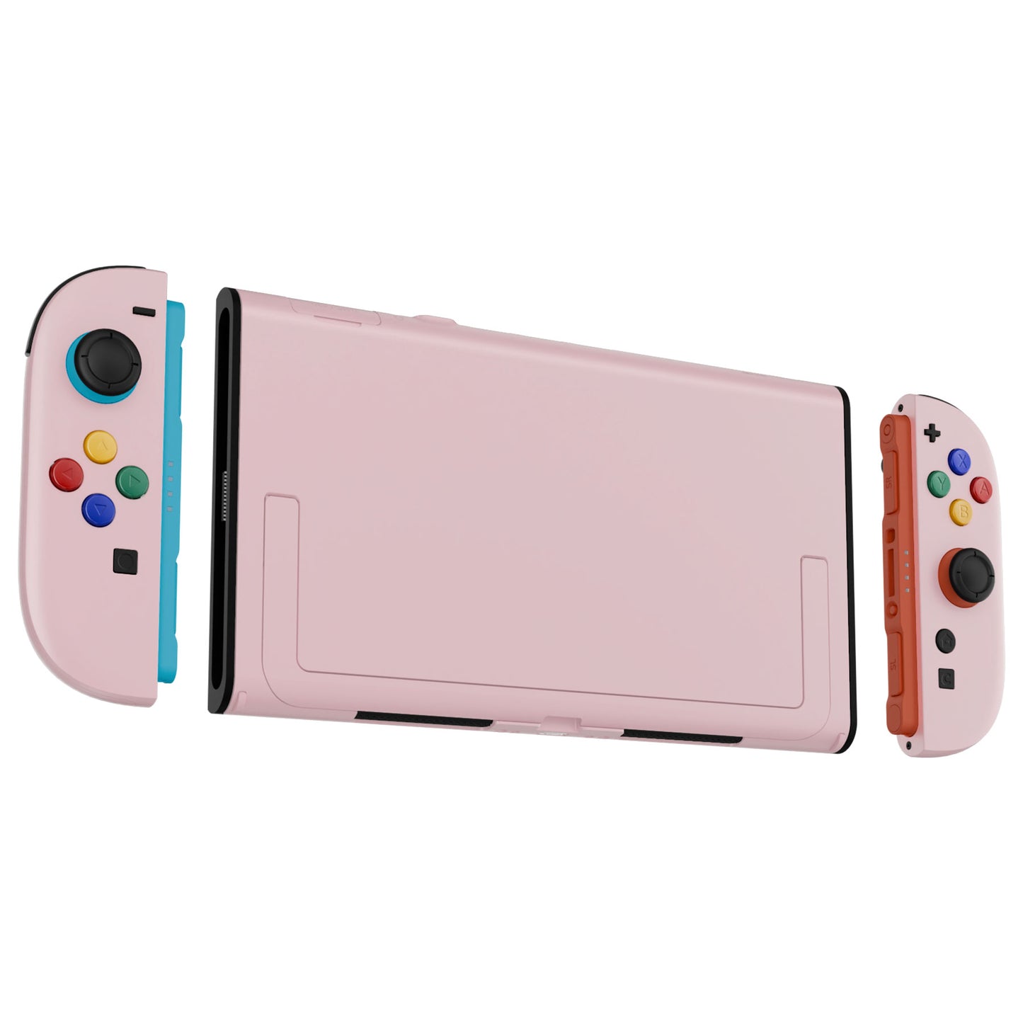 eXtremeRate Nintendo Switch 2対応交換フルセットシェル＆ボタン - エッセンス版【チェリーブロッサムピンク】