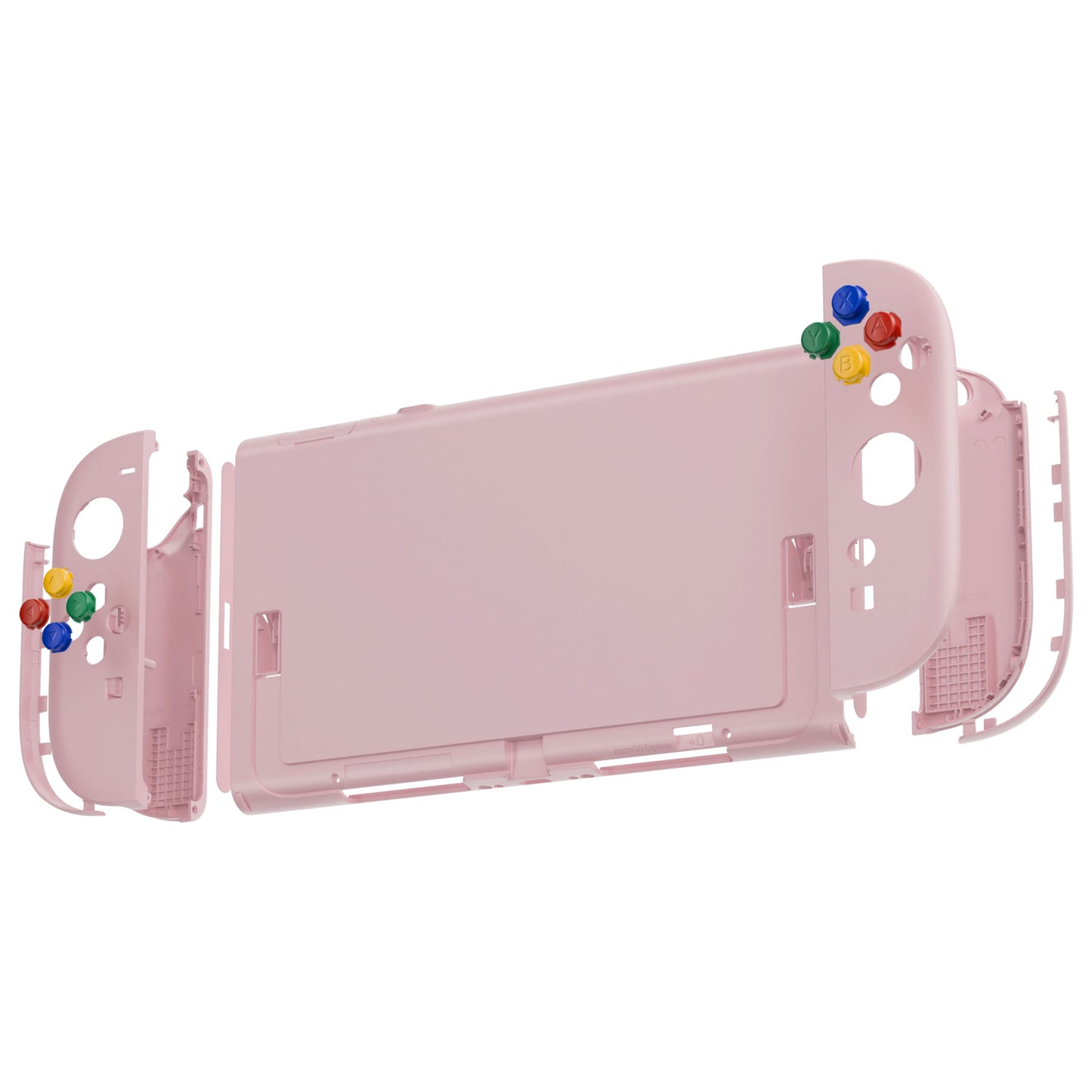 eXtremeRate Nintendo Switch 2対応交換フルセットシェル＆ボタン - エッセンス版【チェリーブロッサムピンク】