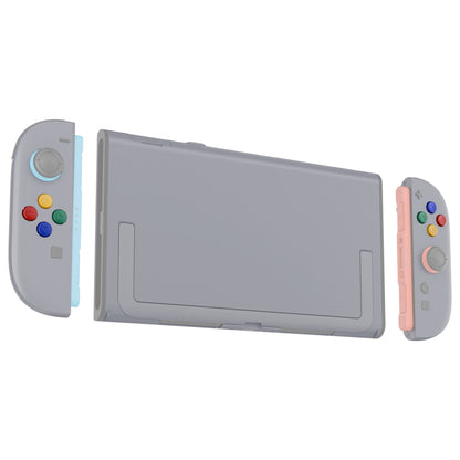 eXtremeRate Nintendo Switch 2対応交換フルセットシェル＆ボタン - エッセンス版【ニューホープグレイ】