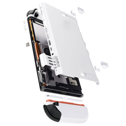 eXtremeRate Nintendo Switch 2対応交換フルセットシェル＆ボタン - エッセンス版【ホワイト】