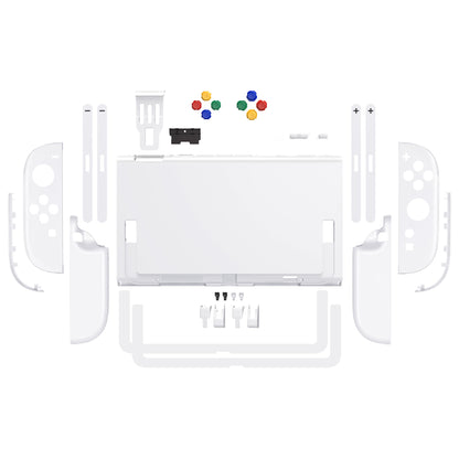 eXtremeRate Nintendo Switch 2対応交換フルセットシェル＆ボタン - エッセンス版【ホワイト】
