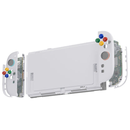 eXtremeRate Nintendo Switch 2対応交換フルセットシェル＆ボタン - エッセンス版【ホワイト】