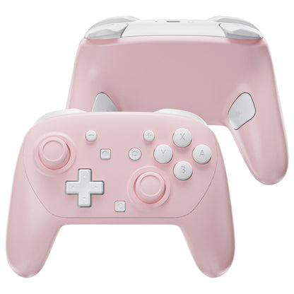 eXtremeRate Nintendo Switch 2 Pro コントローラーに対応DIY交換用フルセットシェル ボタン【チェリーブロッサムピンク】