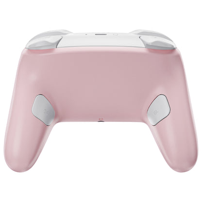 eXtremeRate Nintendo Switch 2 Pro コントローラーに対応DIY交換用フルセットシェル ボタン【チェリーブロッサムピンク】