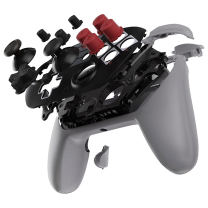 eXtremeRate Nintendo Switch 2 Pro コントローラーに対応DIY交換用フルセットシェル ボタン【クラシックNESスタイル】