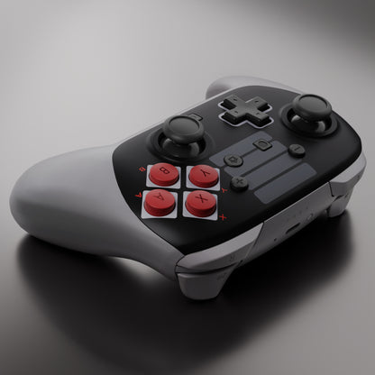 eXtremeRate Nintendo Switch 2 Pro コントローラーに対応DIY交換用フルセットシェル ボタン【クラシックNESスタイル】