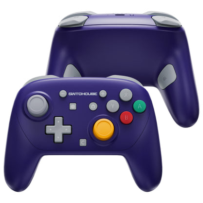 eXtremeRate DIY Replacement Full Set of Shells and Buttons for Nintendo Switch 2 Pro Controller (Classic NGC Style)