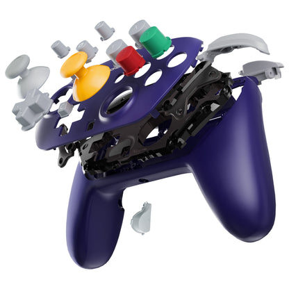eXtremeRate DIY Replacement Full Set of Shells and Buttons for Nintendo Switch 2 Pro Controller (Classic NGC Style)