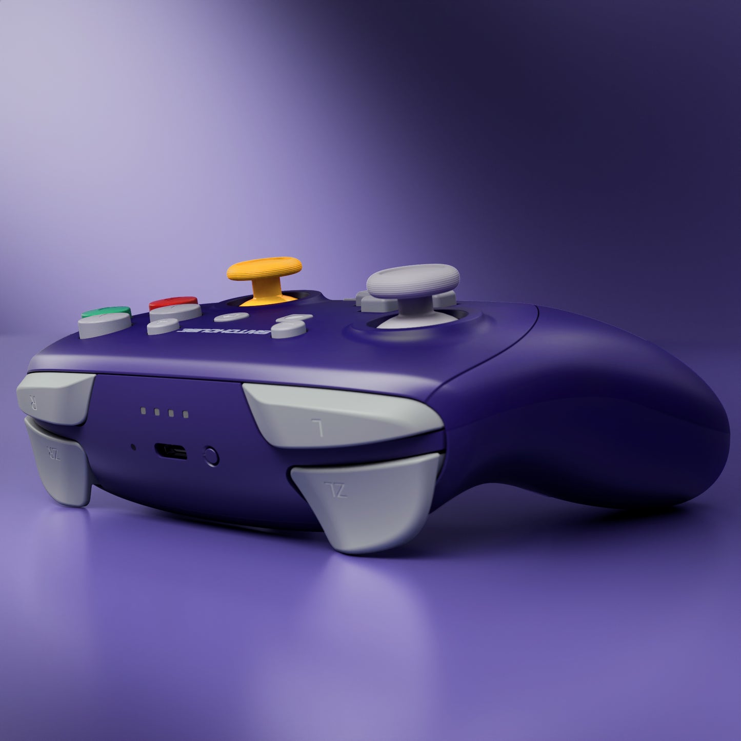 eXtremeRate DIY Replacement Full Set of Shells and Buttons for Nintendo Switch 2 Pro Controller (Classic NGC Style)