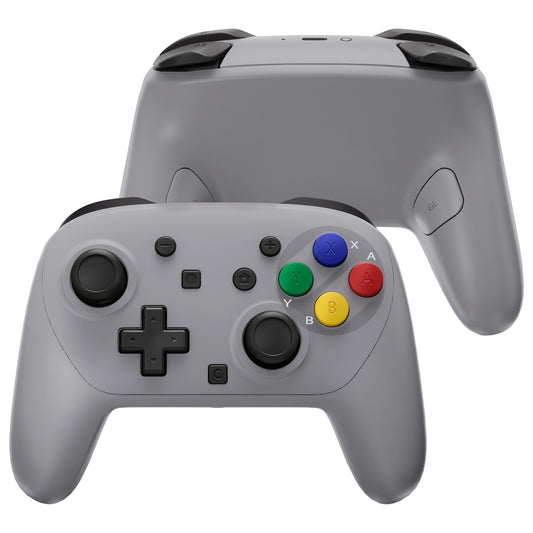 eXtremeRate Nintendo Switch 2 Pro コントローラーに対応DIY交換用フルセットシェル ボタン【スーファミクラシックEUスタイル】