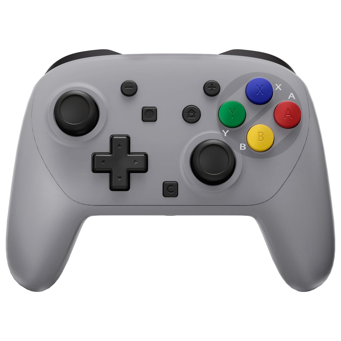 eXtremeRate Nintendo Switch 2 Pro コントローラーに対応DIY交換用フルセットシェル ボタン【スーファミクラシックEUスタイル】