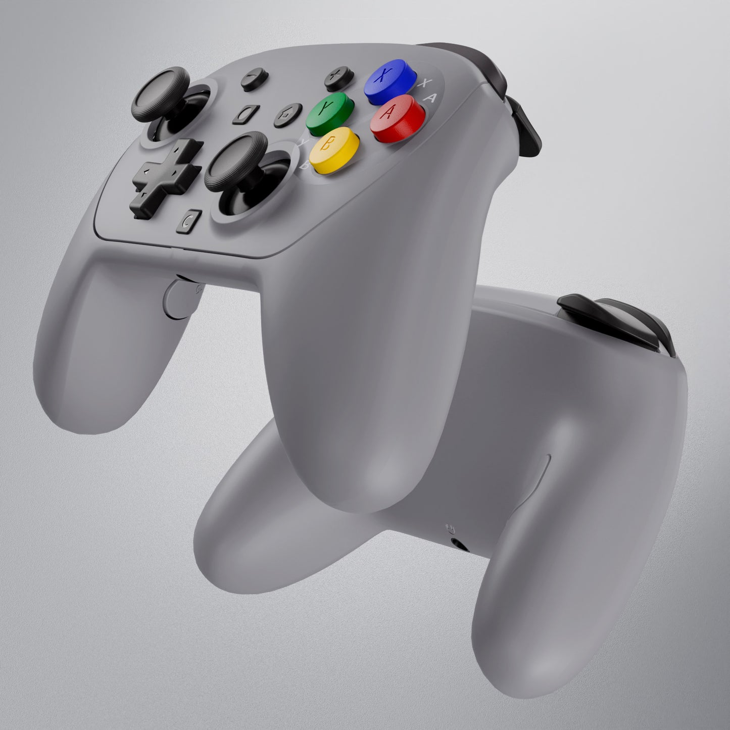 eXtremeRate Nintendo Switch 2 Pro コントローラーに対応DIY交換用フルセットシェル ボタン【スーファミクラシックEUスタイル】