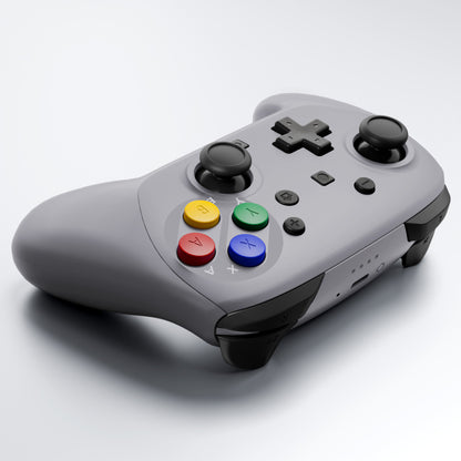 eXtremeRate Nintendo Switch 2 Pro コントローラーに対応DIY交換用フルセットシェル ボタン【スーファミクラシックEUスタイル】