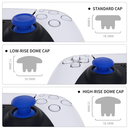 EDGE Sticks Replacement Interchangeable Thumbsticks for PS5 & PS4 All Model Controllers - Blue eXtremeRate