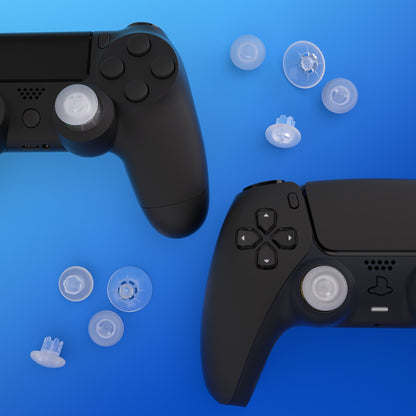 EDGE Sticks Replacement Interchangeable Thumbsticks for PS5 & PS4 All Model Controllers - Clear eXtremeRate